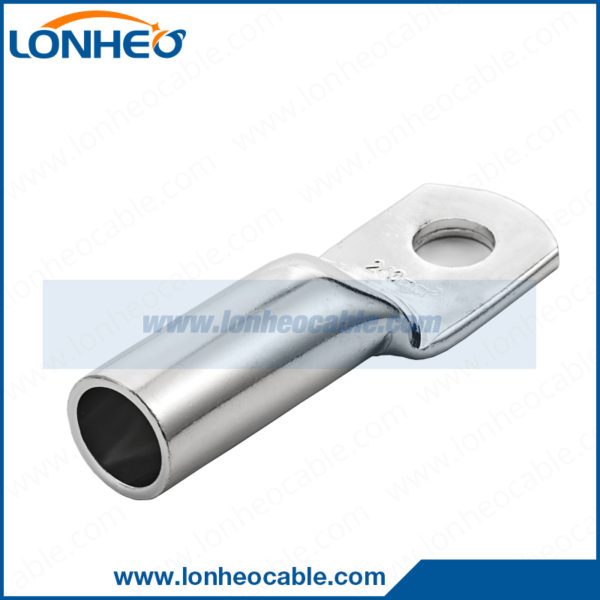 Electrical Cable Terminal End Lugs different Sizes Tinned Copper Cable Lugs Connector Compression Lugs Single Hole Cable Lugs