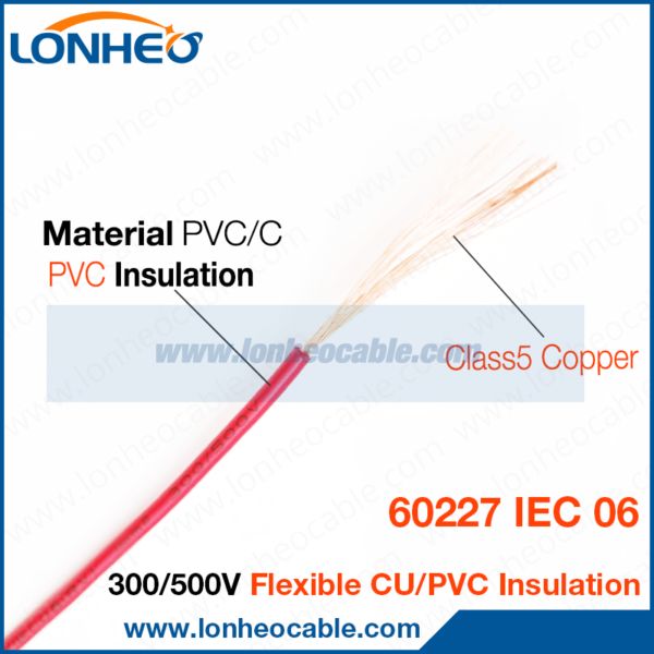 60227 IEC 06 Hook Up Wire for home wiring | Copper PVC Flexible Wire